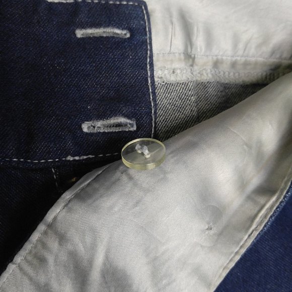 GUESS Flare Jeans 28 Denim Trouser No Pockets C519 - Picture 3 of 6